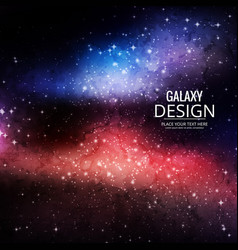 Blue Red Background About Galaxy