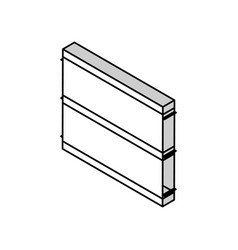 Breadboard Prototyping Electronics Isometric Icon