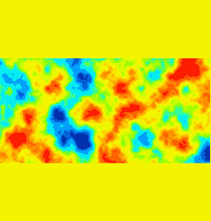 Abstract Heat Map Of Hot And Cold