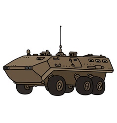 Sand Wheeled Troop Carrier