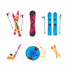 Ski Snowboard Ice Hockey Stick And Inner Tube