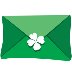 St Patrick S Day Green Letter Envelope