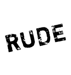 Rude Rubber Stamp