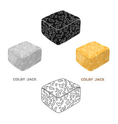 Colgackdifferent Kinds Cheese Single Icon