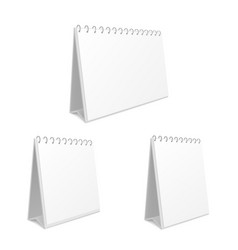 Desk Calendar Monthly Pad Empty Template