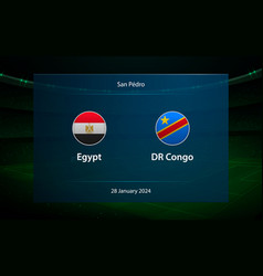 Egypt Vs Dr Congo Knockout Stage Africa 2023