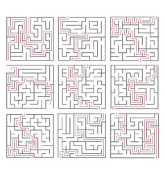 Labyrinth With Entrance And Exit A Game