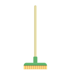 Mop Brush Icon Cartoon Clean Tool