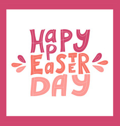 Happy Easter Lettering