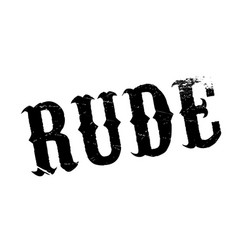 Rude Rubber Stamp