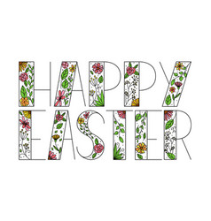 Happy Easter Lettering