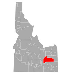 Map Bingham In Idaho