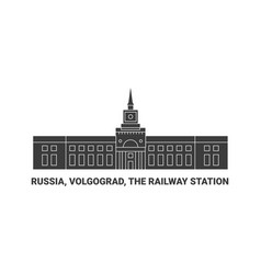 Russia Volgograd The Railway Station Travel