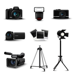 Realistic Camera Icons