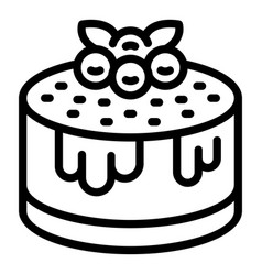 Sweet Pie Icon Outline Cake