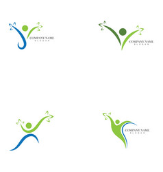 Healthy Life Logo Template Icon