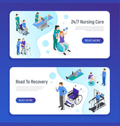 Physiotherapy Isometric Banners