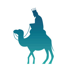 Wise King On Camel