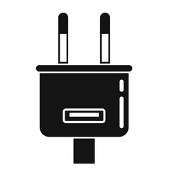 Charger Plug Icon Simple Charge Phone