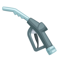 Gas Station Gun Cartoon Icon Fuel Pump Tool