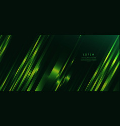 Abstract Elegant Dark Green Speed Lines