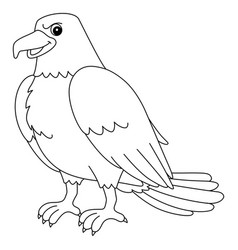 Eagle Animal Coloring Page For Kids