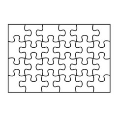 Mockup Jigsaw Puzzle For Overlapping Puzzles