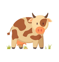 Farm background with animals Royalty Free Vector Image