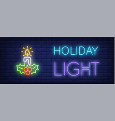 Holiday Light Neon Sign