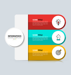 Infographic Template With Icons And 3 Options