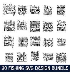 Fishing Svg Design Bundle