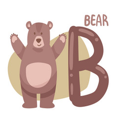 Bear And B Letter