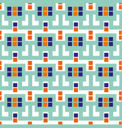 Modern Moorish Style Geometric Pattern