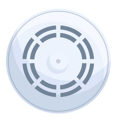 Smoke Detector Equipment Icon Cartoon