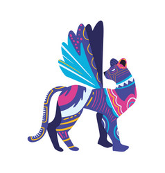 Alebrije Mexico Cat