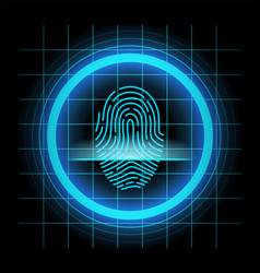 Fingerprint Identification Scan