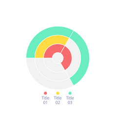 Concentric Circle Infographic Chart Design