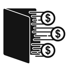 Trader Desk Icon Simple Style