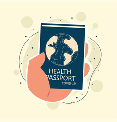 Health Passport In Hand