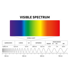 Visible Light Diagram Color Electromagnetic