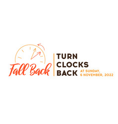 Turn Clocks Back One Hour Daylight Saving Time