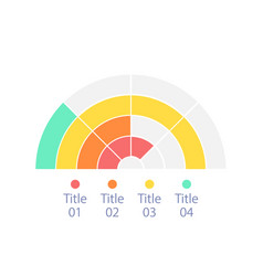 Half Moon Infographic Chart Design Template