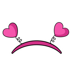 Heart Shape Headband Party Accessories Cartoon