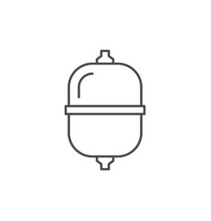 Expansion Tank Line Outline Icon