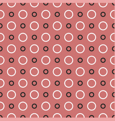 Seamless Pattern With Black And White Polka Dots