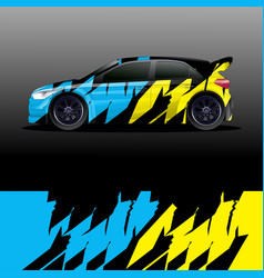 Rally Car Decal Graphic Wrap