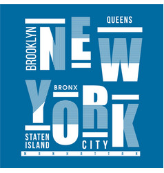 Brooklyn New York City Graphic Image