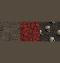 Game Textures Cracked Soil Deserted Martian Land