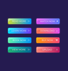 Gradient Call Action Buttons Pack