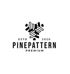 Letter Y Abstract Pine Pattern Logo